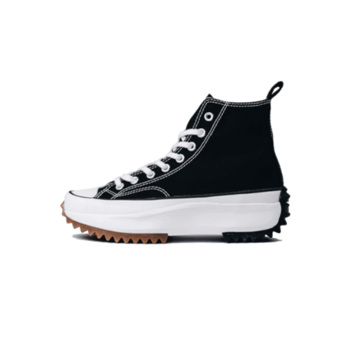 converse run star hike black