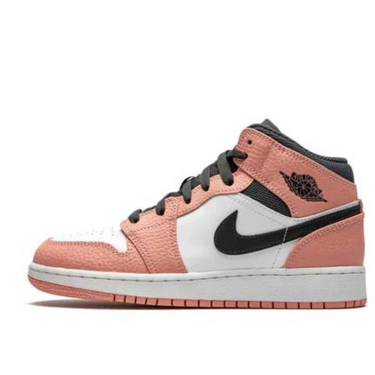 NIKE AIR JORDAN 1 MID PINK QUARTZ